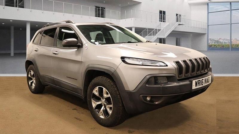 Grey Used 2016 Jeep Cherokee Trailhawk SUV | £12,390 - Image 1/4
