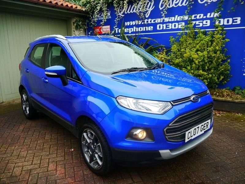 Used Ford Ecosport Titanium 125 HP (91 kW) 2015 Blue SUV