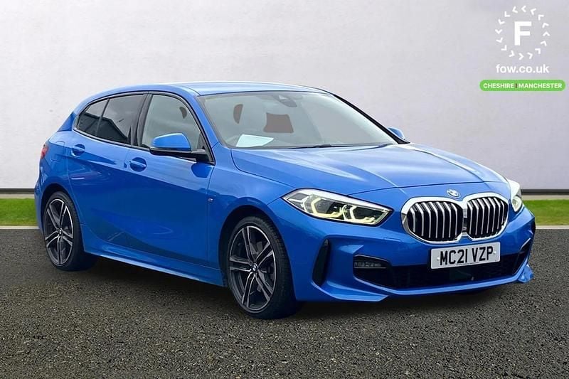 Blue Used 2021 BMW 118 M Sport Hatchback | £19,099 (Fair price) - Image 1/3