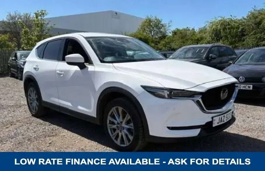Second-hand Mazda CX-5 Inclusive 150 CP (110 kW) 2021 Alb SUV