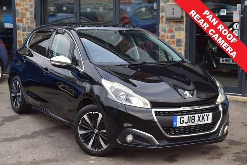 Used Peugeot 208 Allure Premium 2018 Black Hatchback