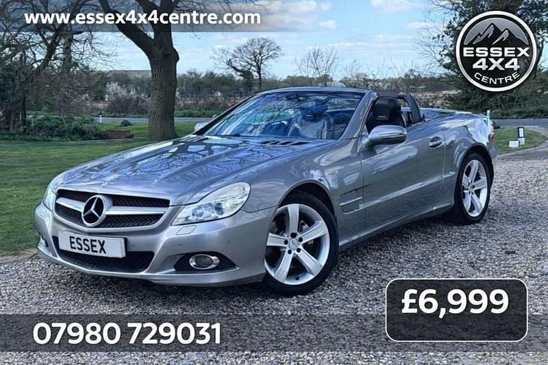 Used Mercedes SL350 2008 Silver Cabriolet