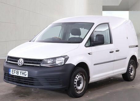 Usado VW Caddy Startline 102 CV (75 kW) 2018 Blanco Monovolumen
