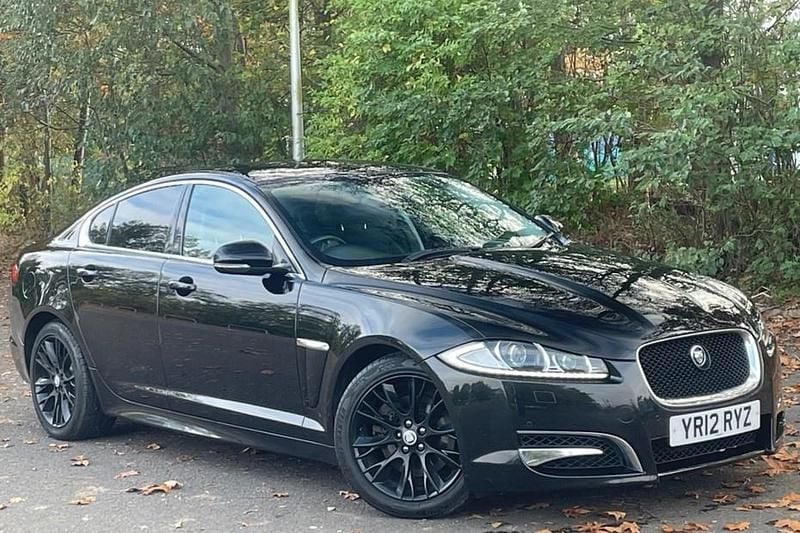 Black Used 2012 Jaguar XF Sedan | £4,995 (Fair price) - Image 1/1