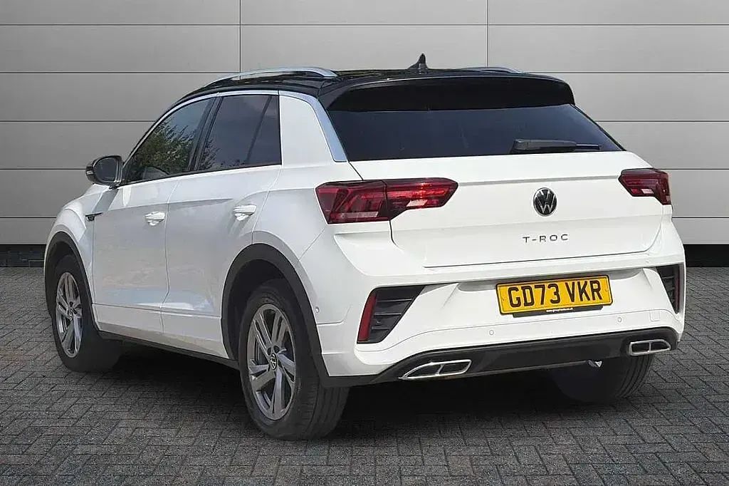 Used VW T-Roc R-line 150 HP (110 kW) 2024 White SUV