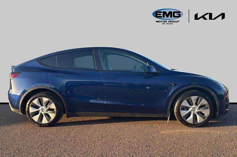 Used Tesla Model Y Long Range AWD 378 kW (514 HP) 2022 Blue SUV