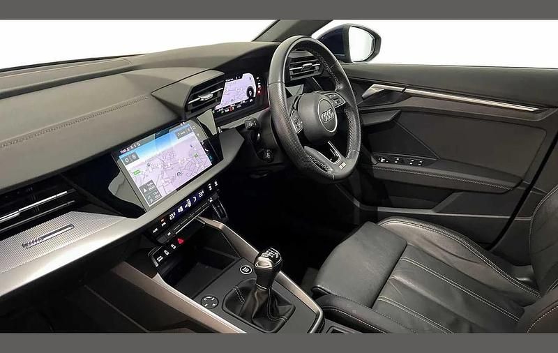 Used Audi A3 S-Line 147 HP (108 kW) 2023 Blue Hatchback