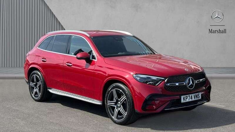 Red Used 2024 Mercedes GLC300 AMG Line Premium SUV | £47,140 (Expensive) - Image 1/4