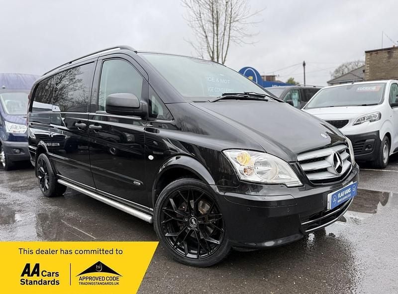 Black Used 2013 Mercedes Vito Van | £13,495 - Image 1/4