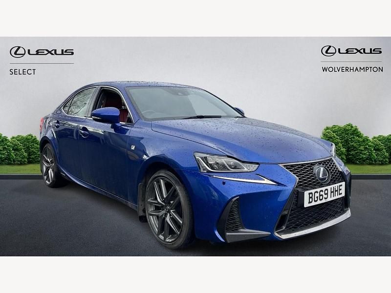 Blue Used 2019 Lexus IS300h Sport Line Sedan | £20,497 (Expensive) - Image 1/3