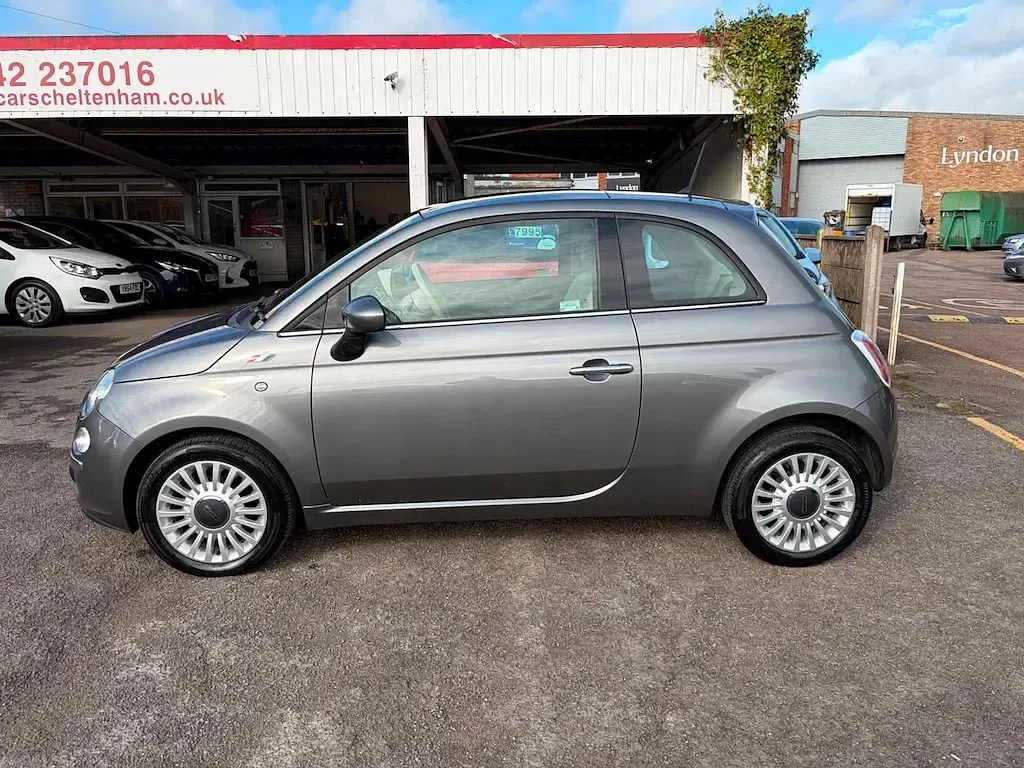 Used Fiat 500 Lounge 69 HP (50 kW) 2014 Grey Hatchback