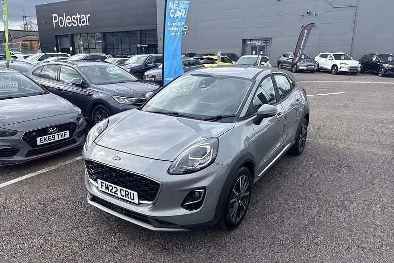 Used Ford Puma Titanium 125 HP (91 kW) 2022 Silver SUV