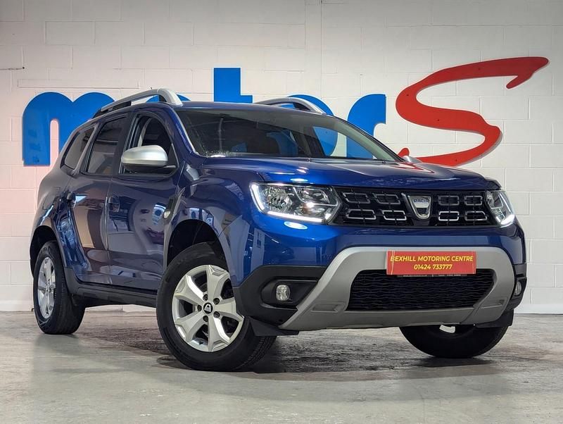 Blue Used 2021 Dacia Duster Comfort SUV | £10,888 (Fair price) - Image 1/4