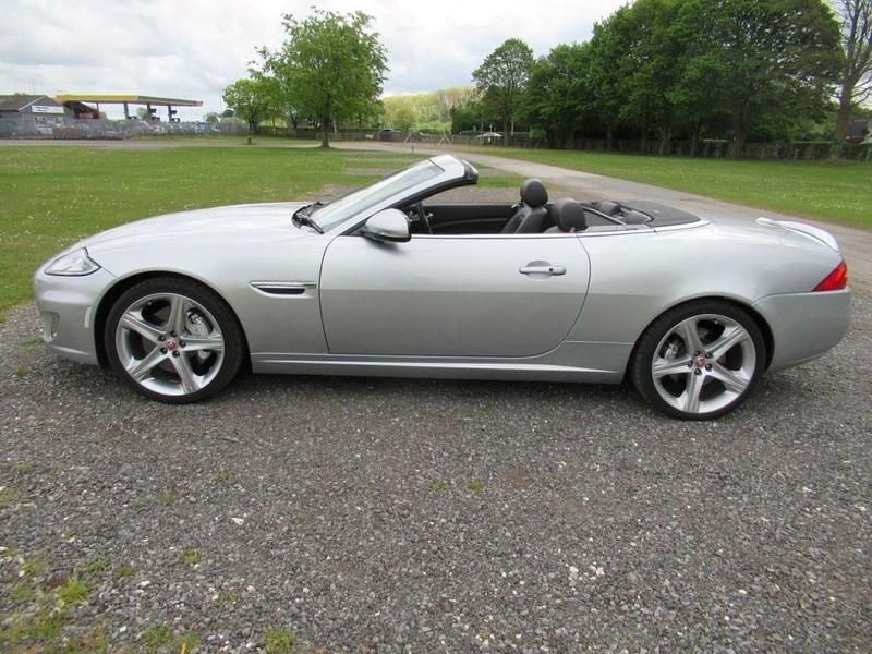 Used Jaguar XK Portfolio 387 HP (284 kW) 2011 Silver Cabriolet
