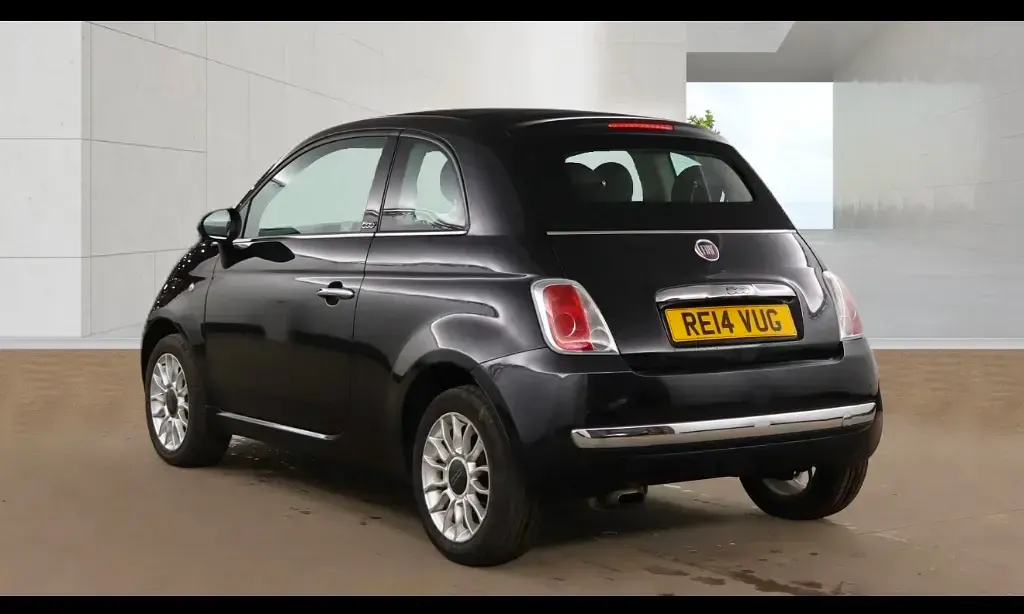Used Fiat 500C Lounge 2014 Black Cabriolet