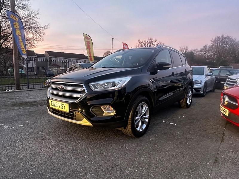 Used Ford Kuga Titanium 120 HP (88 kW) 2018 Black SUV
