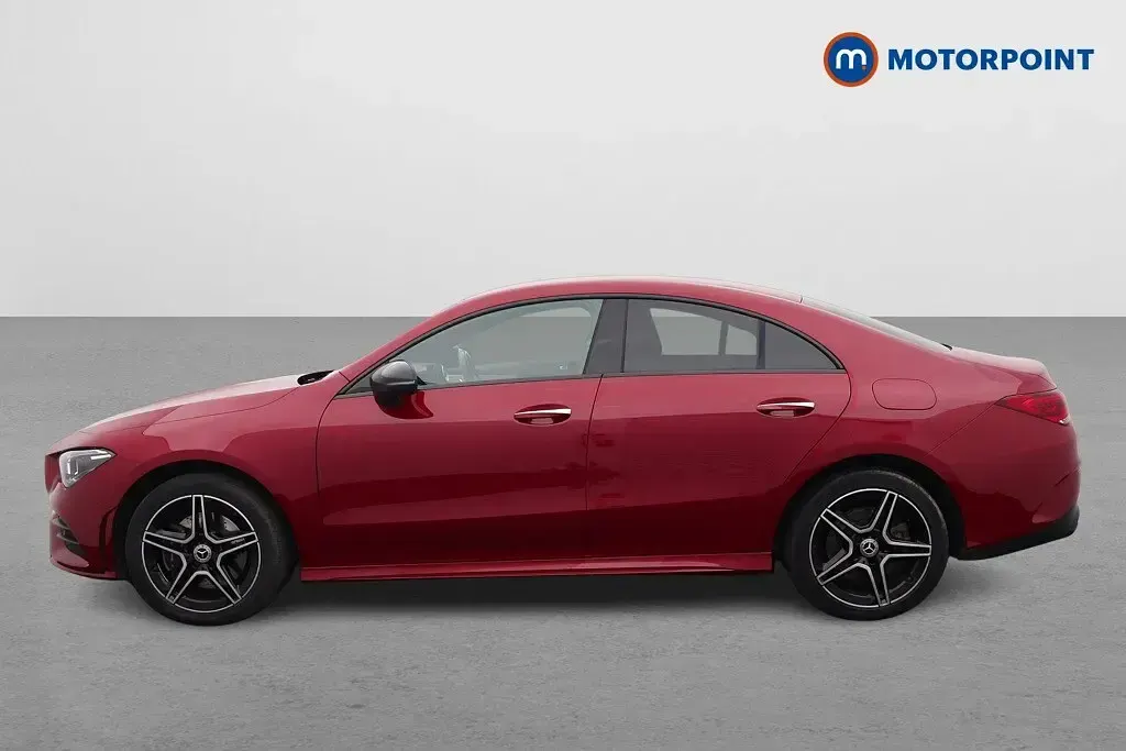 Used Mercedes CLA250e AMG Line Premium 218 HP (160 kW) 2023 Red Coupe