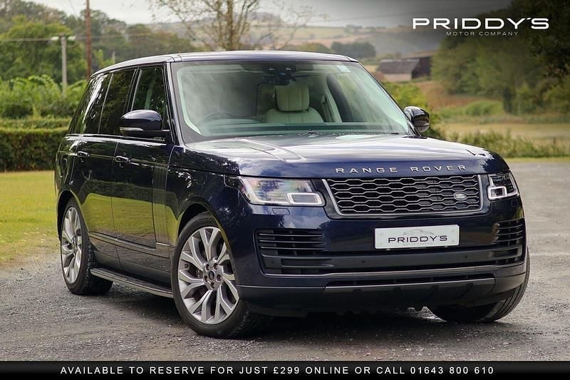 Blue Used 2018 Land Rover Range Rover Vogue SE SUV | £31,270 (Good price) - Image 1/4