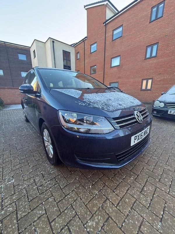 Blue Used 2015 VW Sharan SE MPV | £3,495 - Image 1/4