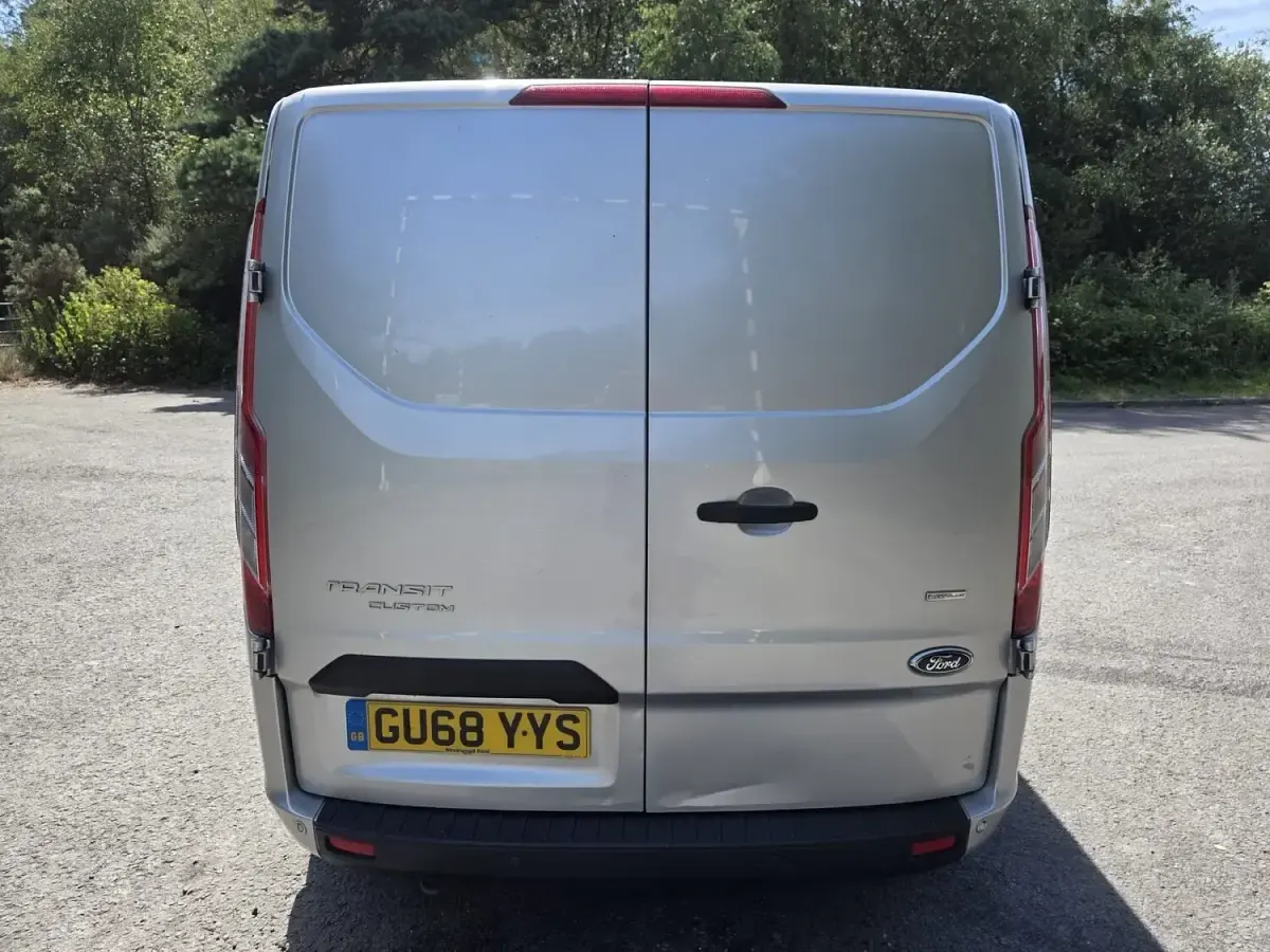 Used Ford Transit Custom Trend 130 HP (95 kW) 2018 Silver Van