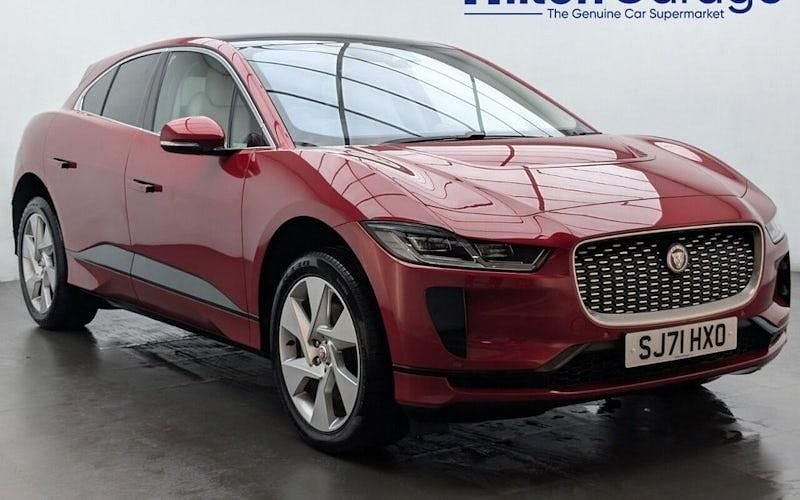 Red Used 2021 Jaguar I-Pace SE SUV | £18,850 (Fair price) - Image 1/4