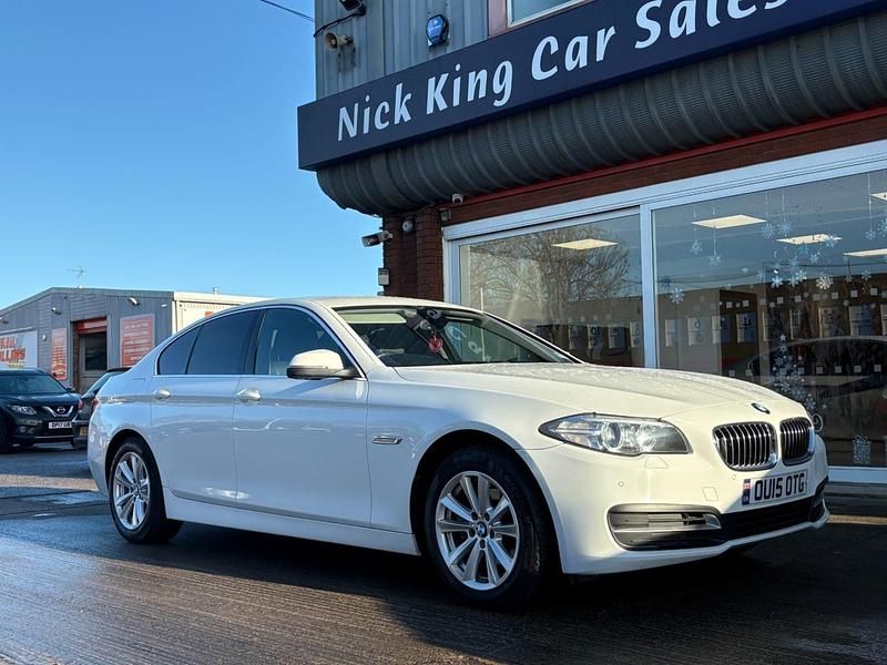 Alpine white Used 2015 BMW 520 Luxury Line Sedan | £8,475 (Super price) - Image 1/4
