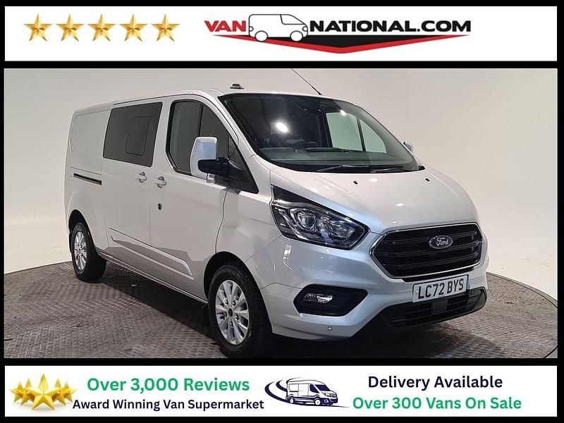 Used Ford Transit Custom Limited 130 HP (95 kW) 2023 Silver Van
