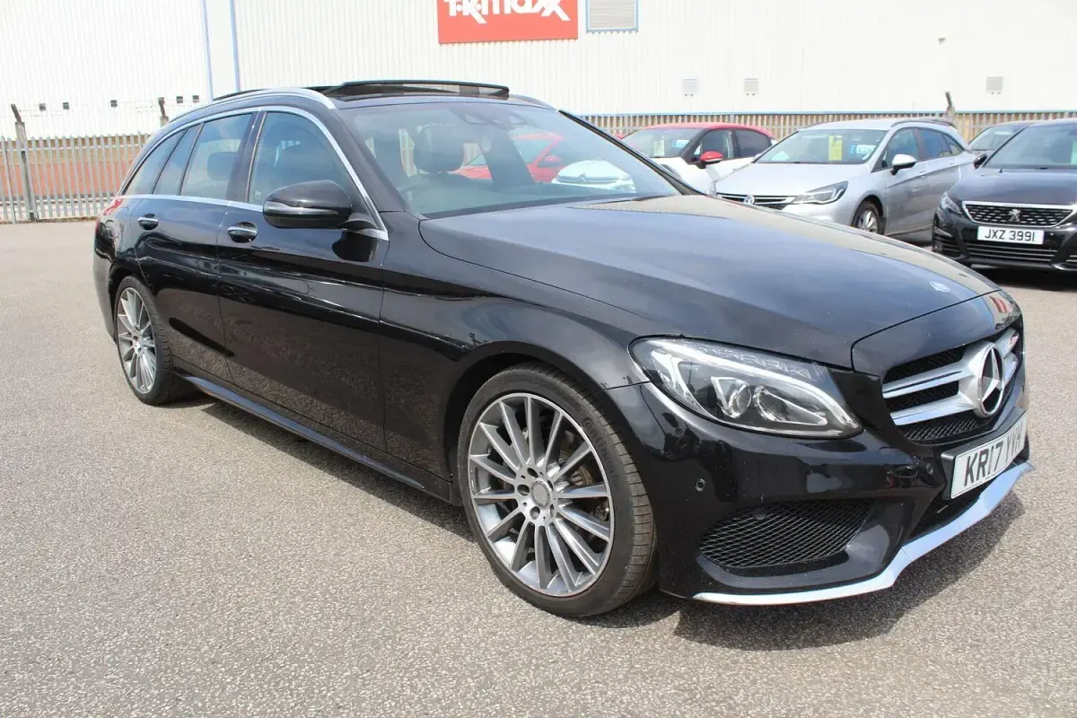 Used Mercedes C220 AMG Line Premium 2017 Black Estate
