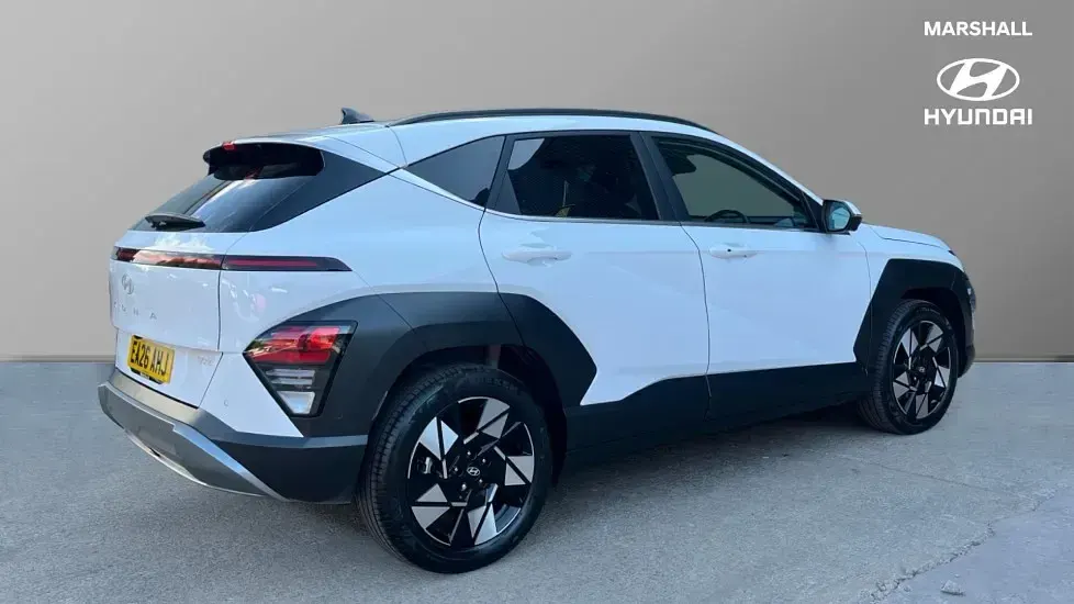 Used Hyundai Kona Ultimate 138 HP (101 kW) 2026 Atlas white SUV
