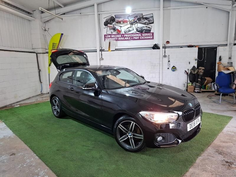 Black Used 2018 BMW 118 Sport Line Hatchback | £5,750 (Super price) - Image 1/4