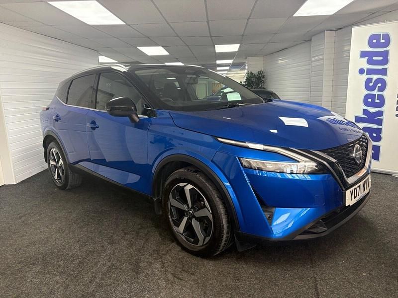 Blue Used 2021 Nissan Qashqai SUV | £17,495 (Fair price) - Image 1/4