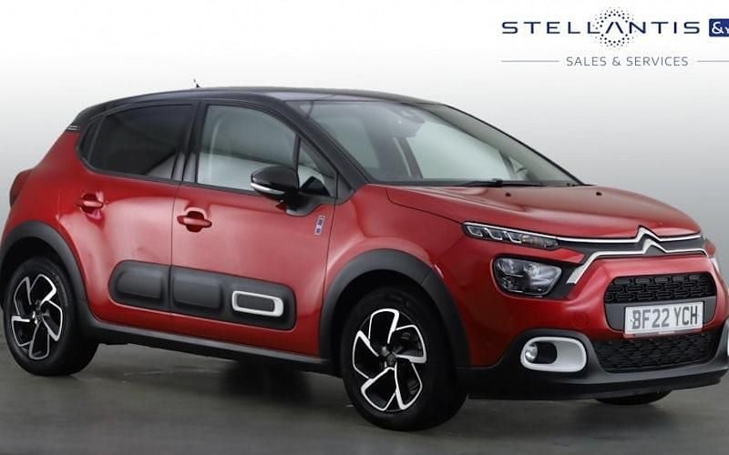 Red Used 2022 Citroën C3 PureTech Hatchback | £11,362 (Fair price) - Image 1/4