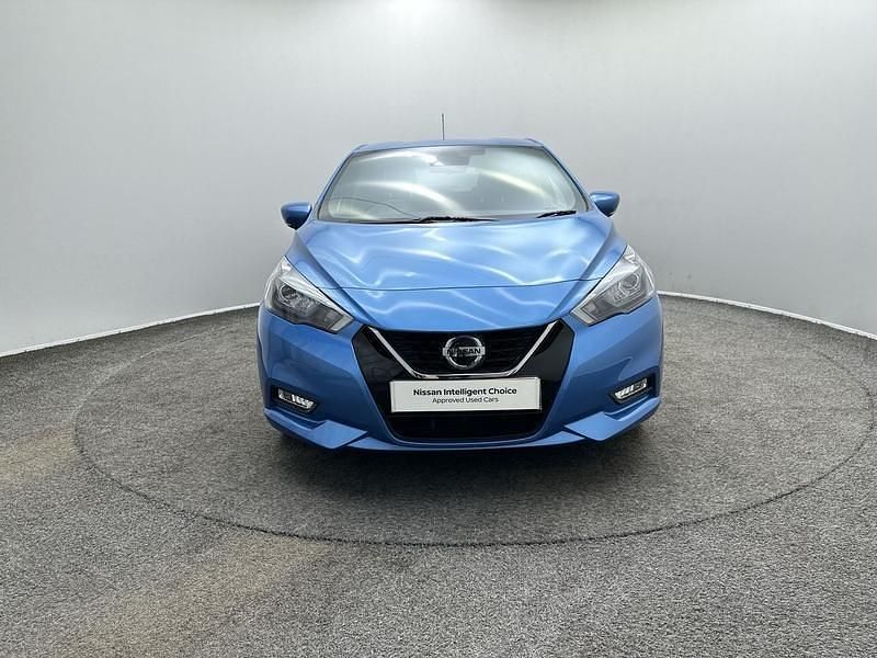Used Nissan Micra Tekna 2021 Blue Hatchback