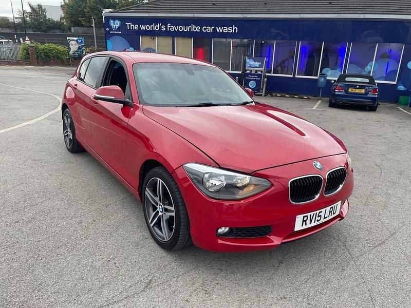 Red Used 2015 BMW 116 Sport Line Hatchback | £5,195 (Super price) - Image 1/4