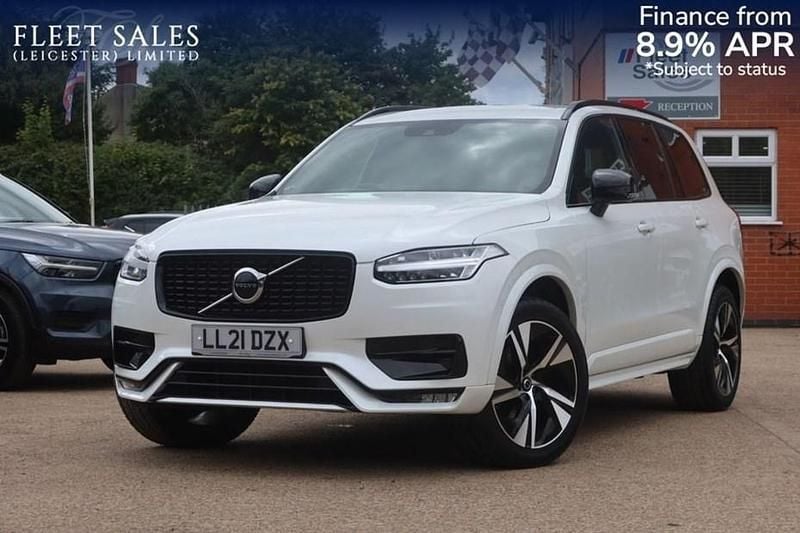 White Used 2021 Volvo XC90 R-Design SUV | £29,990 (Good price) - Image 1/1