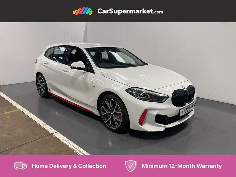 White Used 2022 BMW 128 Hatchback | £25,197 (Fair price) - Image 1/4