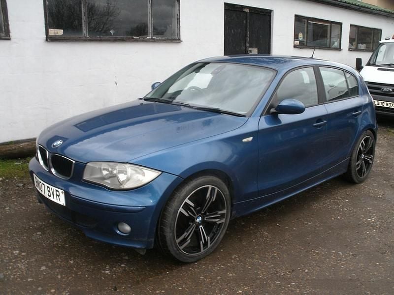 Used BMW 118 2007 Blue Hatchback