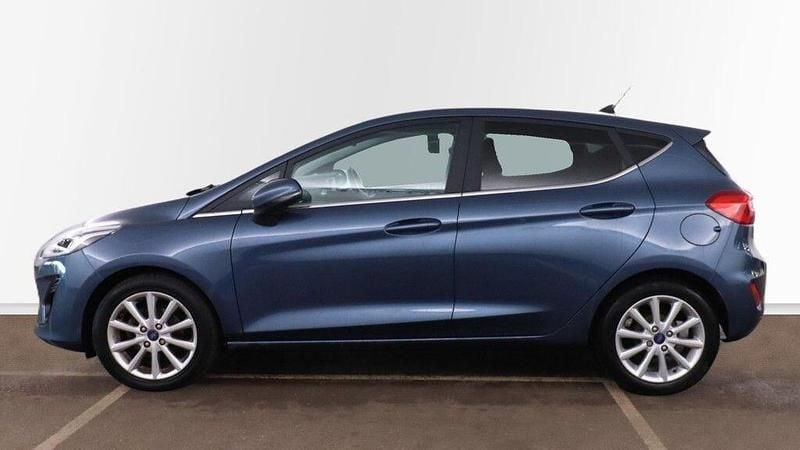 Used Ford Fiesta Titanium 2020 Blue Hatchback