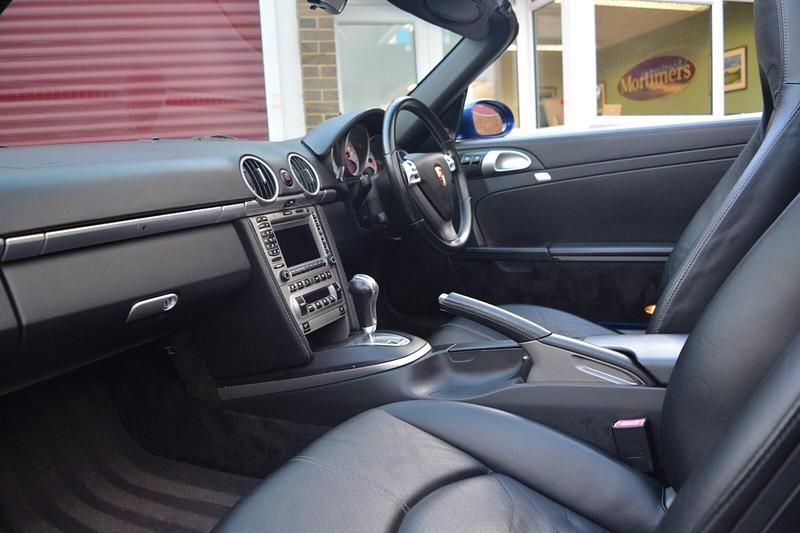 Used Porsche Boxster 280 HP (205 kW) 2005 Blue Cabriolet