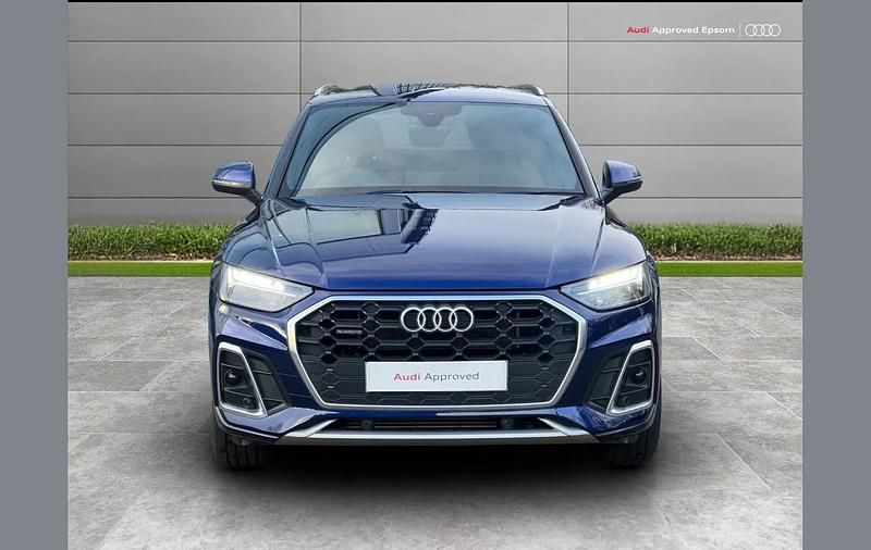 Used Audi Q5 S-Line 295 HP (216 kW) 2023 Blue SUV