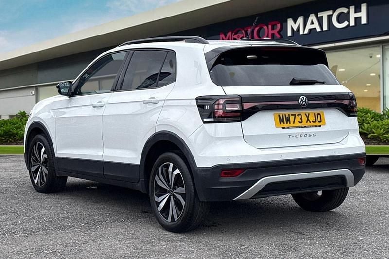 Used VW T-Cross Black Edition 2023 White SUV