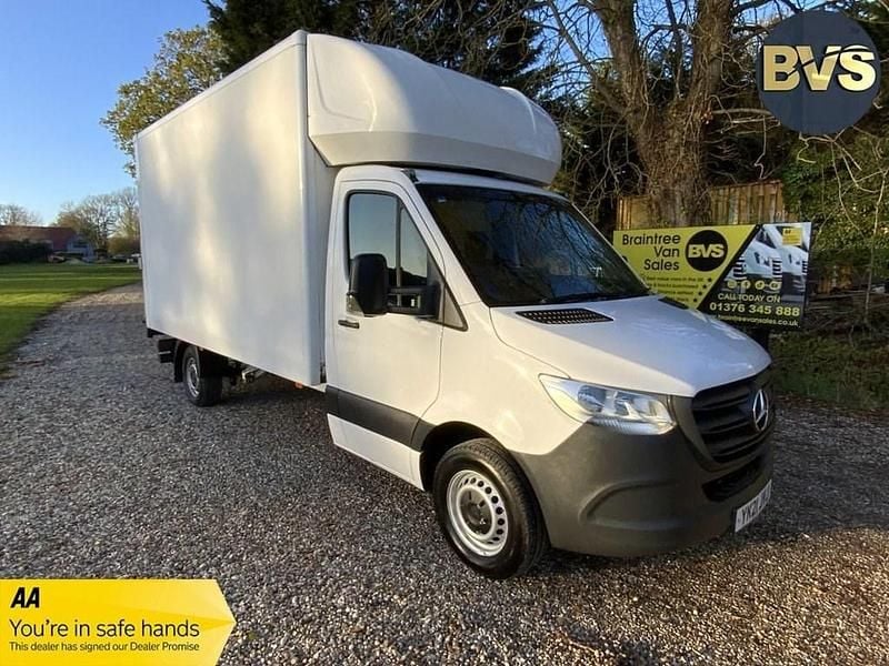 Used Mercedes Sprinter Progressive 143 HP (105 kW) 2021 White Van