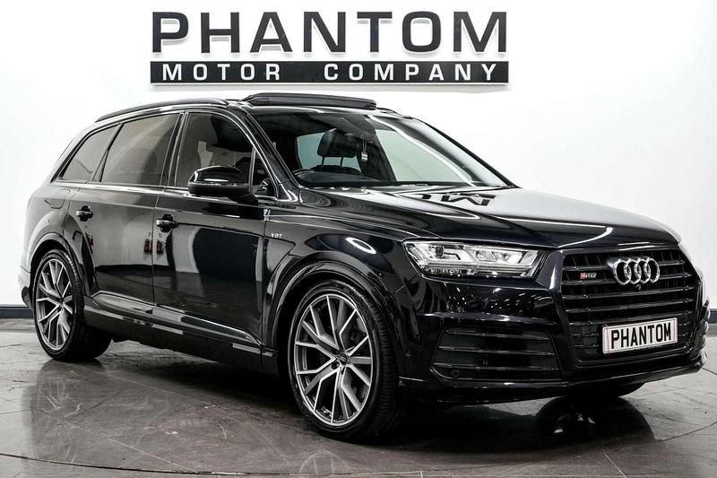 Black Used 2017 Audi SQ7 Design SUV | £30,990 (Fair price) - Image 1/4