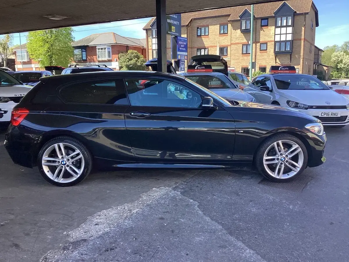 Used BMW 116 M Sport 2015 Black Hatchback