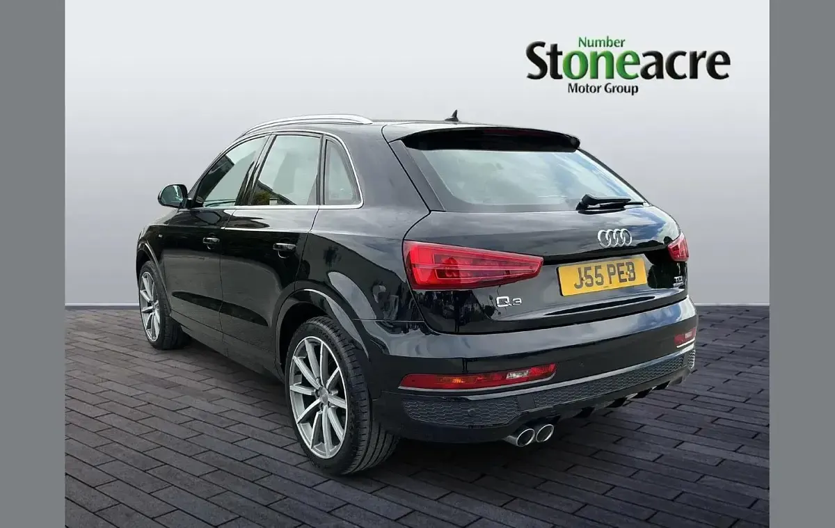 Used Audi Q3 S-Line 180 HP (132 kW) 2017 Black SUV