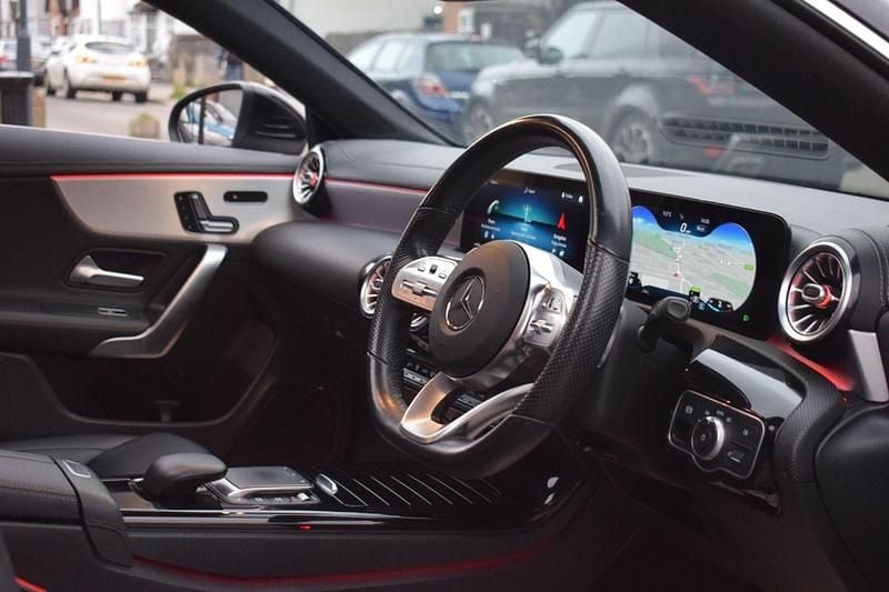 Used Mercedes CLA180 Shooting Brake AMG line 2020 Black Estate