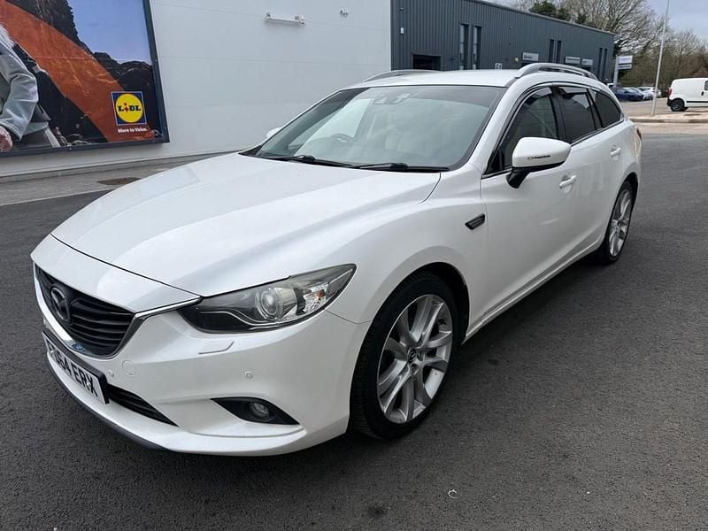 Used Mazda 6 Inclusive 150 HP (110 kW) 2015 White Estate