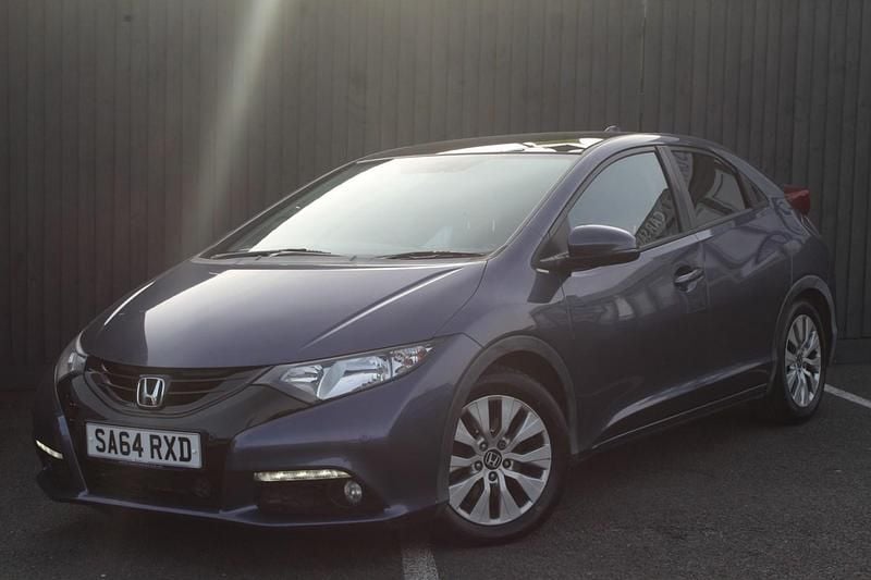 Used Honda Civic SR 120 HP (88 kW) 2014 Blue Hatchback