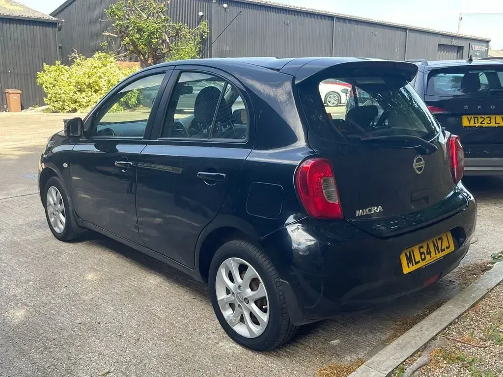 Used Nissan Micra Acenta 80 HP (58 kW) 2014 Black Hatchback