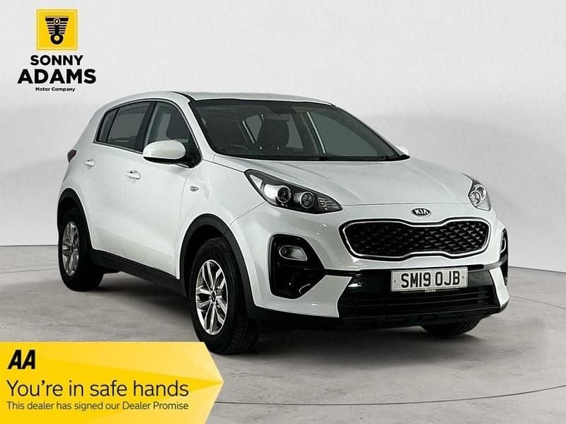 Used Kia Sportage 114 HP (83 kW) 2019 White SUV
